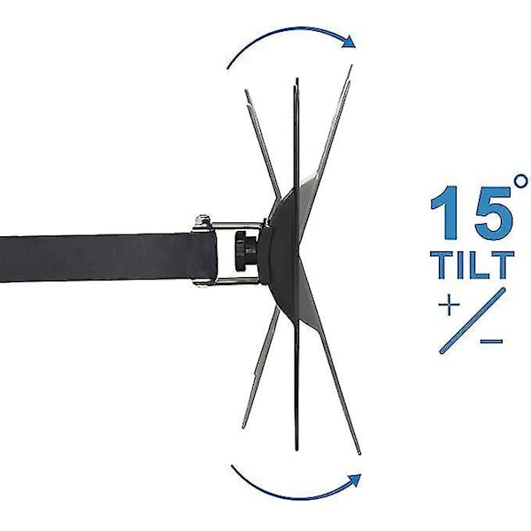 Täysliikkuva nivelletty TV-seinäkiinnike 14-42 tuuman näytöille