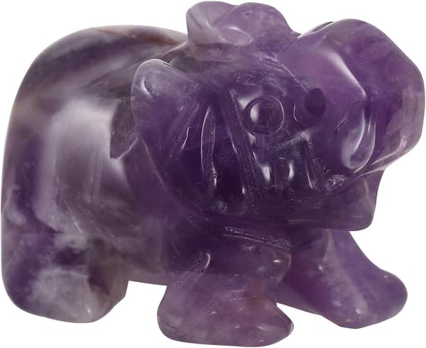Elefantprydnad Elefant Kristallskulptur Aventurin Helande Sten Elegant Vacker Design Vardagsrumsdekoration