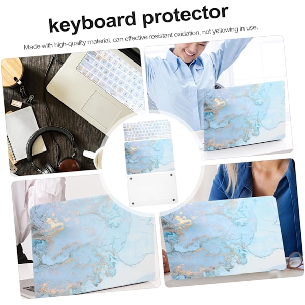 A2179 Laptopfodral Marmorskal med tangentbordsskydd Reptåligt skydd Vattentätt skydd