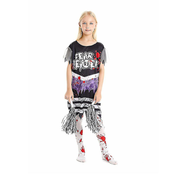 Pigekostume Fearleader Cheerleader Fancy Up L