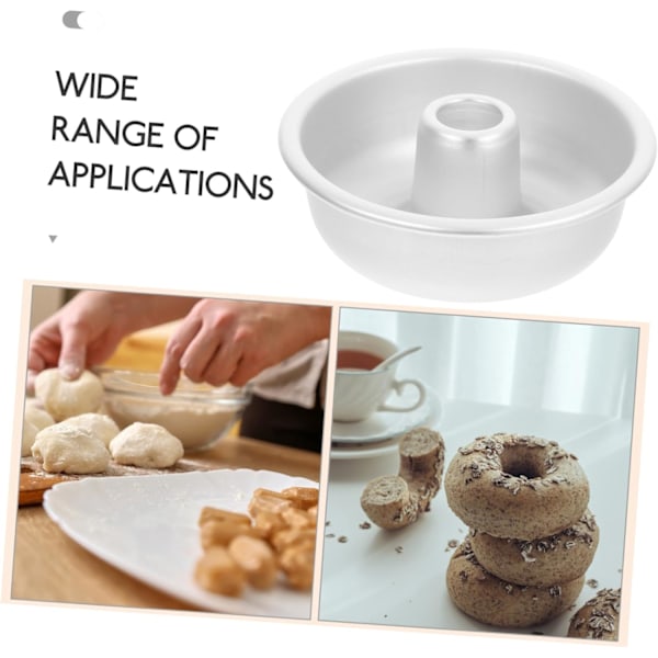 3 stk. Donutform Mini Brødform med Låg كيك Mini Donutform Donut Bageform