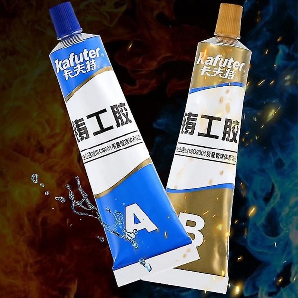 Jernstøbegods Lim Kafuter Ab Caster Lim Revne Reparation Stærk 100g Revne 100g