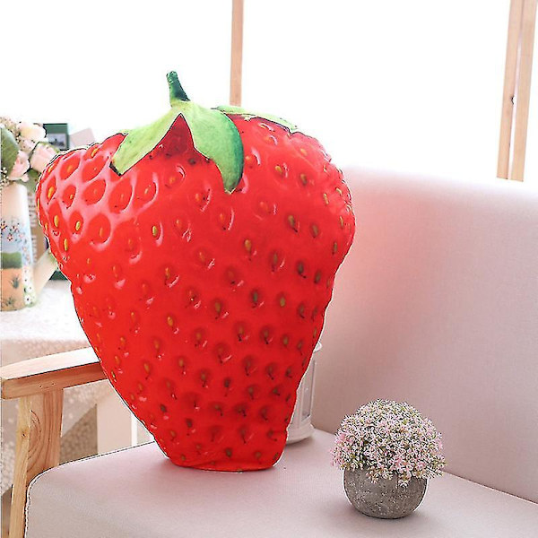 Livaktige Frukt Plysj Leke Fyll Frukt Ananas Durian Hami Melon Aubergine Gulrot Dekorativ Leke Kaste Strawberry