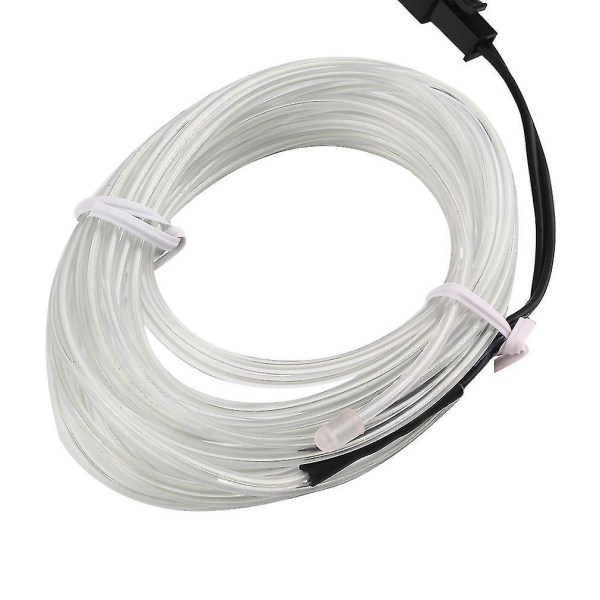 4M Fleksibel El Wire Tube Tau Neonlys Bilfestdekor
