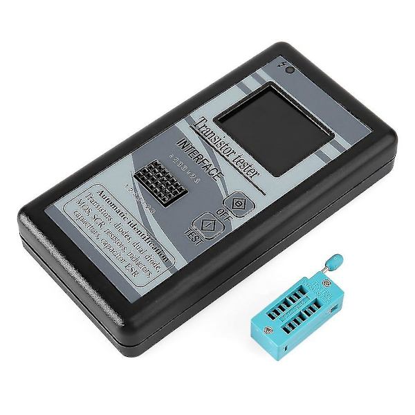 Transistor, Resistor, Diod och Kondensator Testare med Färgskärm