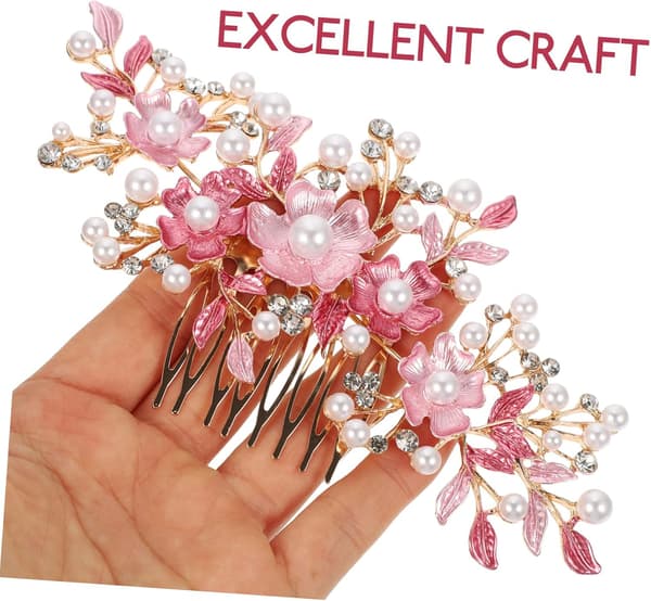 Jenter Hårkam Brudeblomst Hodeplagg Bryllupshodeplagg Rhinestones