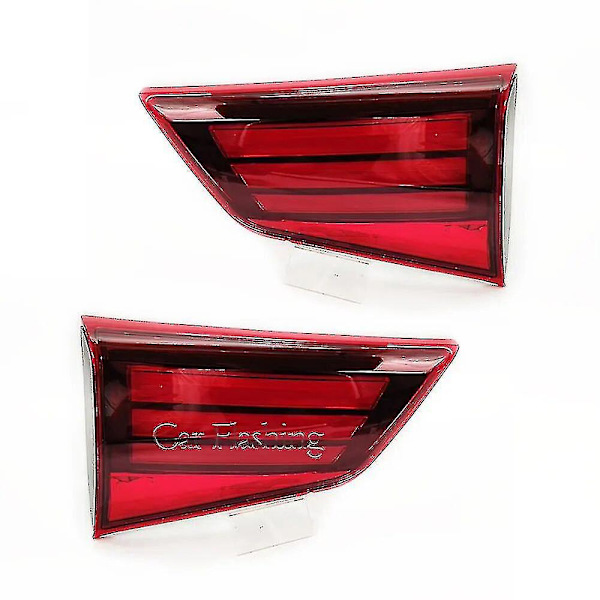 LED-takavalot Mitsubishi Outlander PHEV:lle 2016 2017 2018 - Auton signaali- ja jarruvalo, puskurin varoitusvalo - yuhao Inside left right