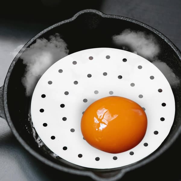 4 stk. dampunderlag gjenbrukbare luftfrityrmatter høytemperaturduk non-stick bakematte
