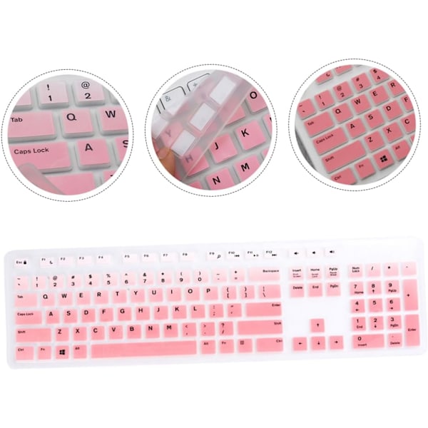 Tastaturbeskytter 1 stk Silikondeksel for Kb216 Tastatur Beskyttelsesfilm Tastaturdeksel Støvdeksel