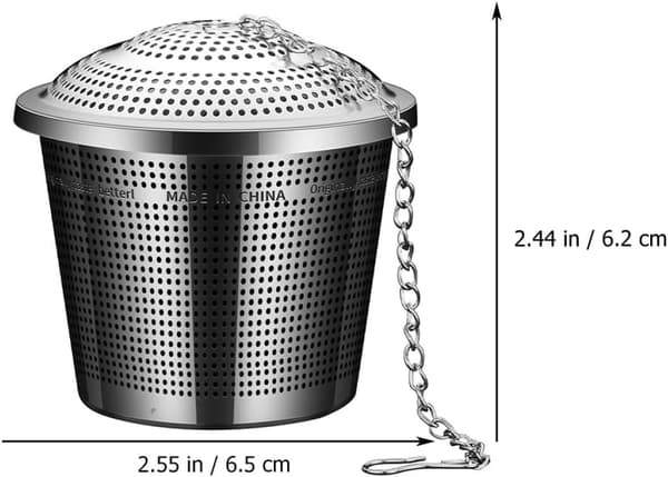 Krydderfilterkurv Nettingball Marinert Saussiler Rustfritt Stål Netting Utseende Design
