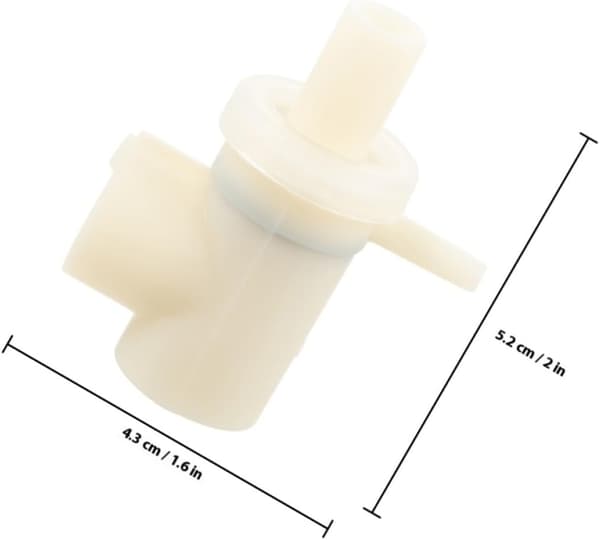 2 st väggmonterade tvålpumpbytespumpar för lotioner och flytande tvålar, plastmaterial, vit färg