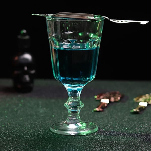 Multifunksjonell Absintskje Kube Sukkerskje Rustfritt Stål Rustfri Utseende