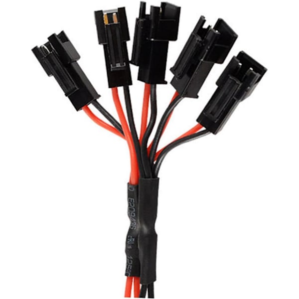 Professionell 2p Hane Hona Jst-kontakt Högtemperaturkabel Batteriadapterkabel för 5 Batteriladdning