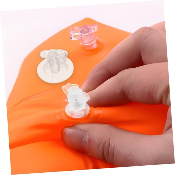 50 stk PVC plast luftpumpeadapterdyser Multifunksjonelle oppblåsningsventiler omformer