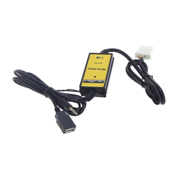 Bil USB MP3 Aux-in Adapter för Mazda 3 CX7 323 MX5