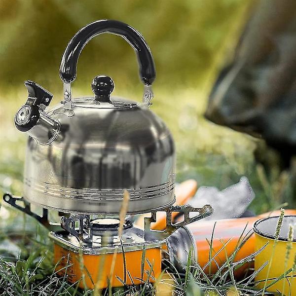 4L Campingvisselklocka i rostfritt stål, Resekanna