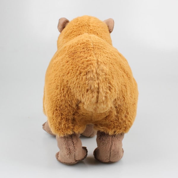 Stor 7,8" Capybara Plysch Dummy Marsvin Creative Cartoon Söta Dockor Present