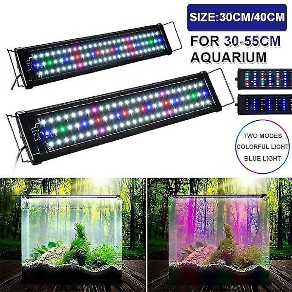 Fuld Spektrum LED Akvarielys Multifarvet Fiskekum