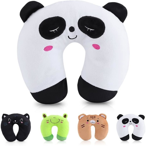 Lasten matkatyyny, eläimen kaulatyyny, söpö nukkumiskaulan tyynytyyny U tyynytyyny Panda