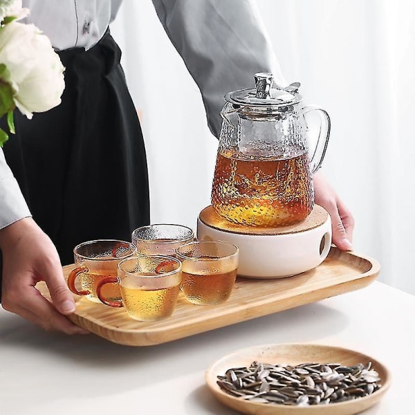 Glas Tekande Varmebestandig Kvalitet Infuser Hammer Kedel