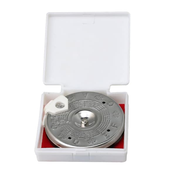 Elektronisk Stemmeapparat Musikinstrument Cc Notevælger, 1stk-sølv)