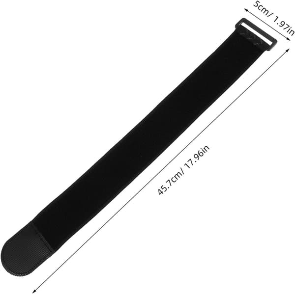 4 stk elastiske borrelåsstropper for slangeledninger Camping Flerbruks festestropper Fleksibel elastisk bagasje