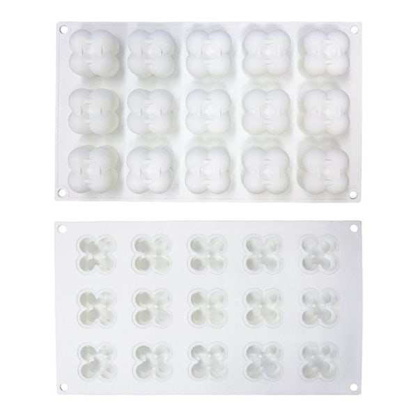 3D Terning Bakeform for Moussekake i Silikon