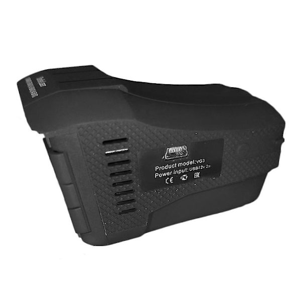2 i 1 Bil DVR Opptaker Radar Hastighetsdetektor Nattsyn