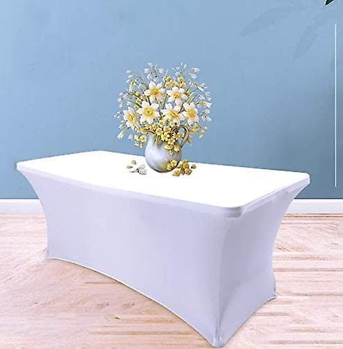 Rektangulär Elastisk Duk för Cocktailbord, Bröllopsbord, Bar, Bankett, Fest