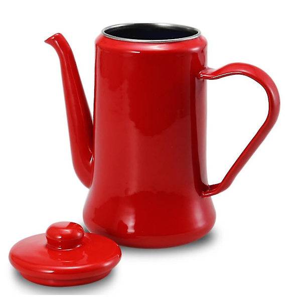 Emalleret Kaffe Pot Hånd Tekande Induktion Elektrisk