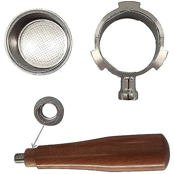 51 mm:n pohjaton portafilteri EC680/EC685:lle