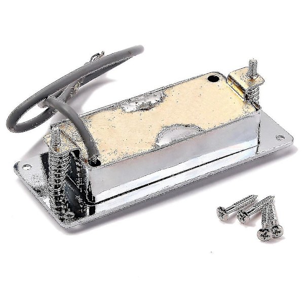 Chrome Sølv Mini LP Gitar Humbucker Pickup Forseglet Pick Up Musikk Reparasjonsdeler