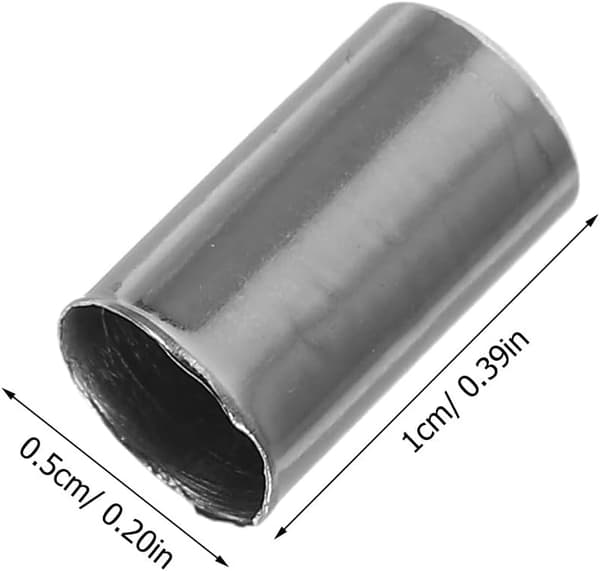 100 st 5 mm cykelbromskabeländlock Koppar Cykelbromskabelskydd