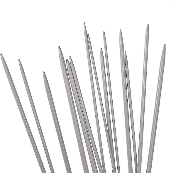 11 Par Stickade Stickor 35,7 cm Raka DIY-Vävning