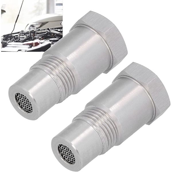 2 stk. O2-sensoradapter, hjælpemotor svejseplug, M18x1.5