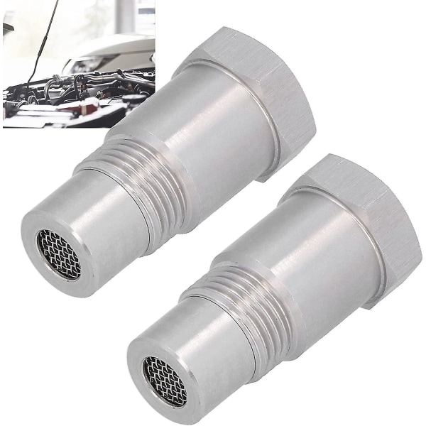 2 stk Oksygensensoradapter Hjelpemotor Sveiseplugg, M18x1.5