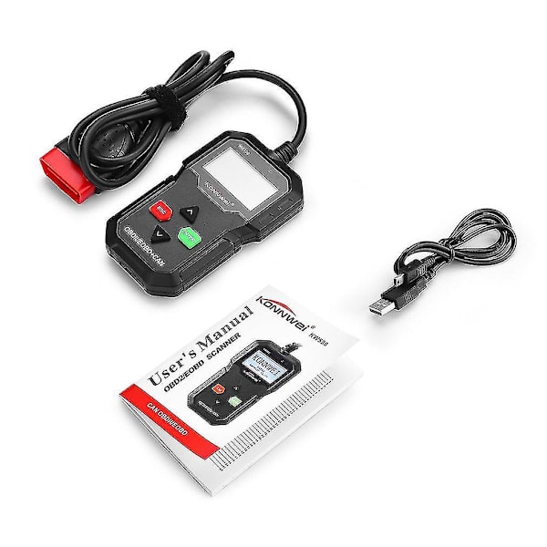 Mini Kannettava Autodiagnostiikkaskannauslaite Konnwei KW590