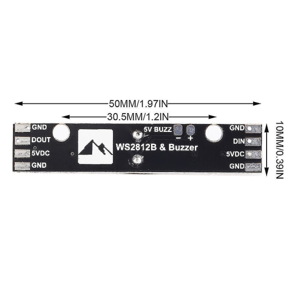 WS2812B LED 5V Summer 6*RGB Chips Indikator