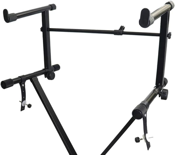 Tangentbordsstativ Adapter Förlängningsställ för Förlängning Bärbar Justerbar Bredd 42-73cm