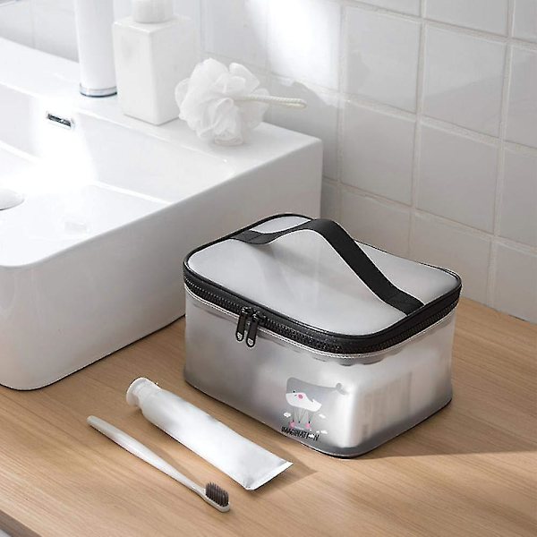 Halvgennemsigtig Vandafvisende Makeuptaske Toilettaske