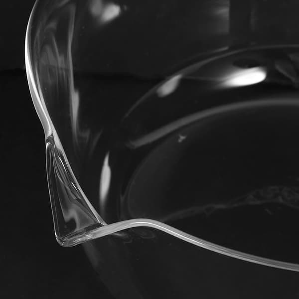 650 ml varmebestandig multifunksjonell gryte i glass