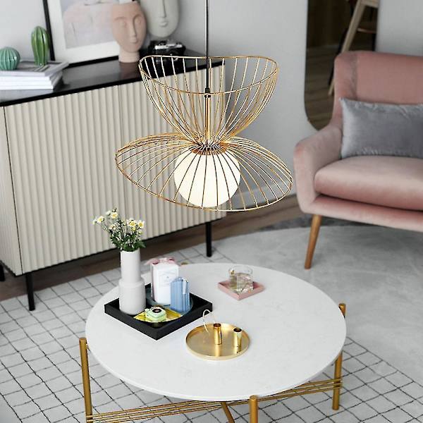 40cm Smijern Kandelaber G9 5w Gull