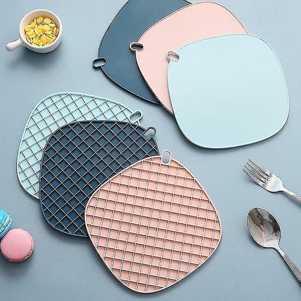 Universal Placemat Sklisikker Hot Pot Holder Coasters Varmeisolasjonsputer Multi