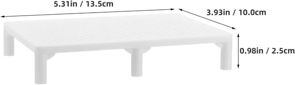 Tørkestativ for polymermodelleire øredobber Smykkehullmaker Guidebrett