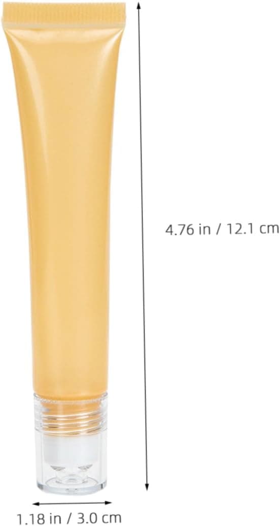 5 st 20g ögonkrämstuber med roll-on, påfyllningsbar kosmetikdispenser