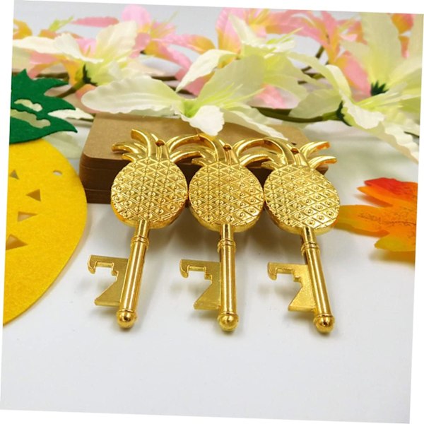 3 set Öppnare Ananas Flasköppnare Legering med Rep Hängande Bröllop 2st*3
