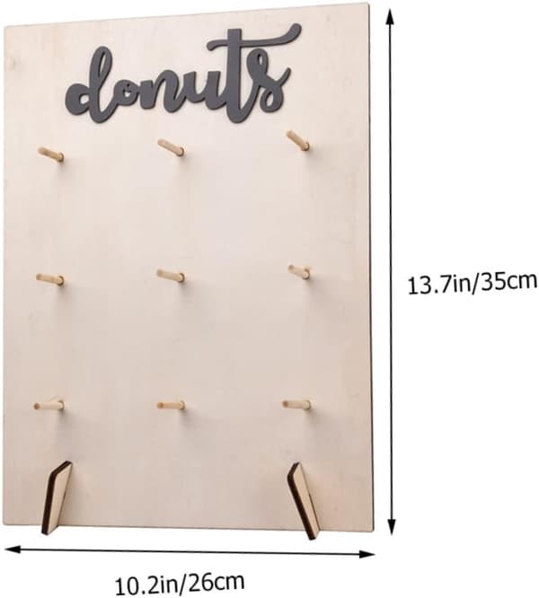 2 sett smultringutstillingsstativ for bryllup og fester, stabilt dessertstativ