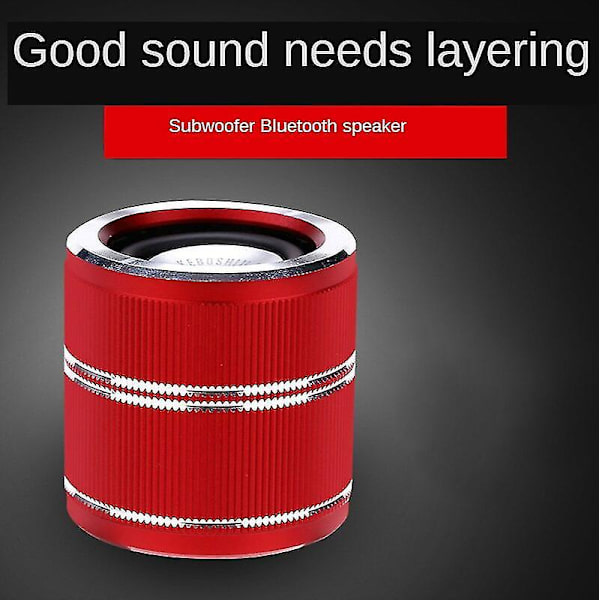 Super Mini Trådlös Bluetooth-högtalare 3D Stereo TWS