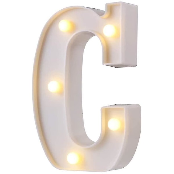 LED Ceiling Letter Lights 26 Letters Decorative Lights