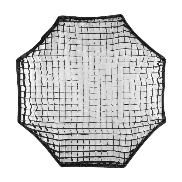 140cm/ 55in fotografi Octagon Softbox Grid Svart Honeycomb Grid Softbox Reflektor Porträtt Produkter Fotografiska tillbehör
